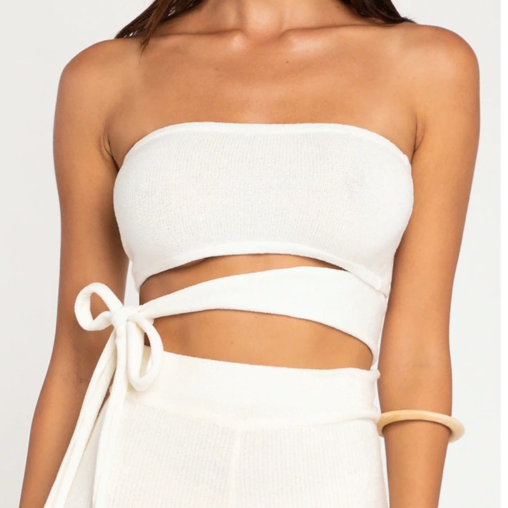 Tann Line - Demi Top - White S